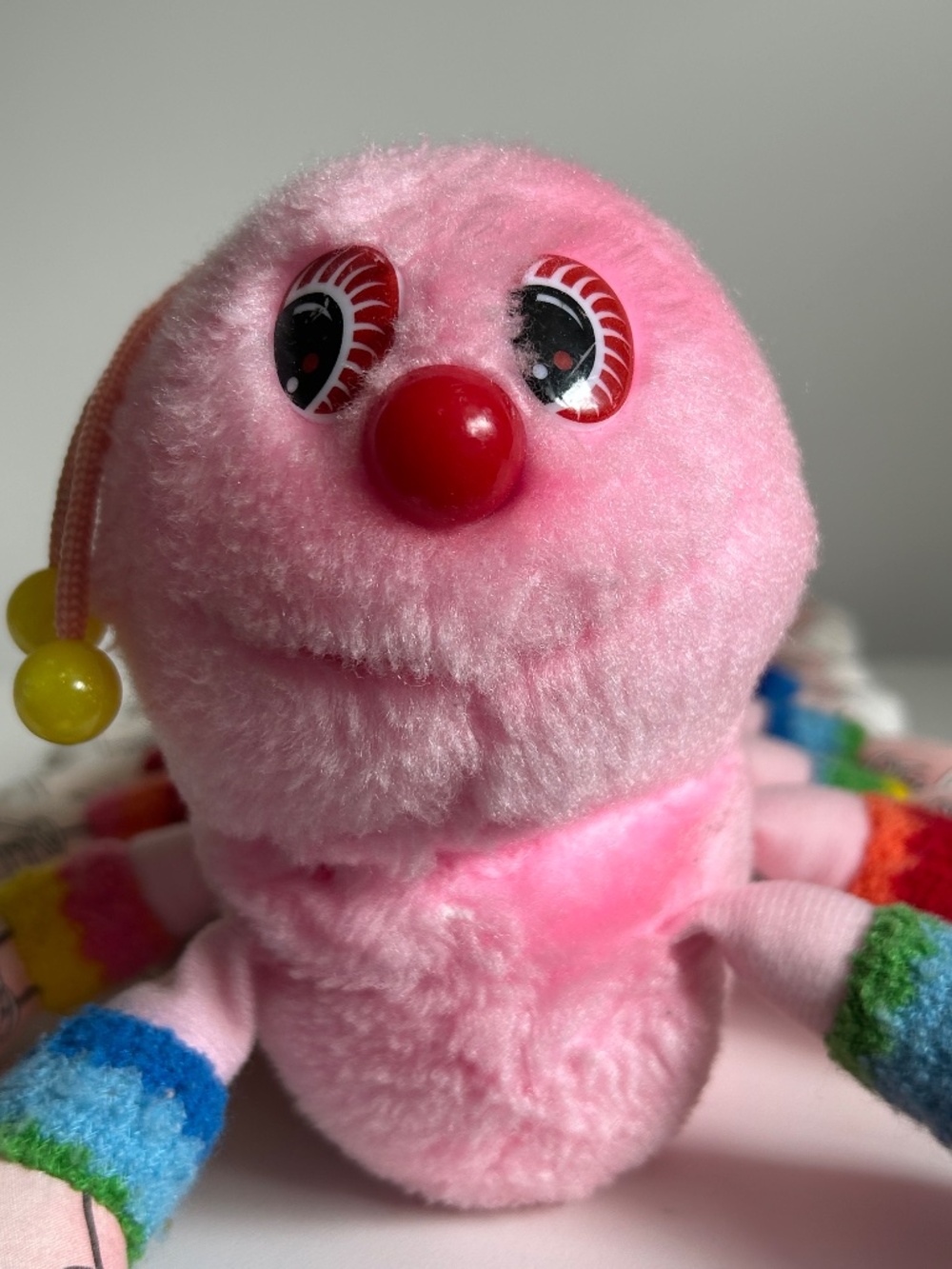 Vintage 80s Lots-a-Lots-a-Leggggggs Caterpillar 20 Legs Plush